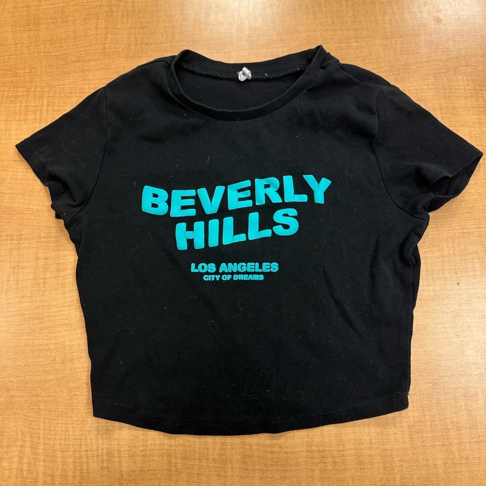 Garage Black Beverly Hills Graphic Tee